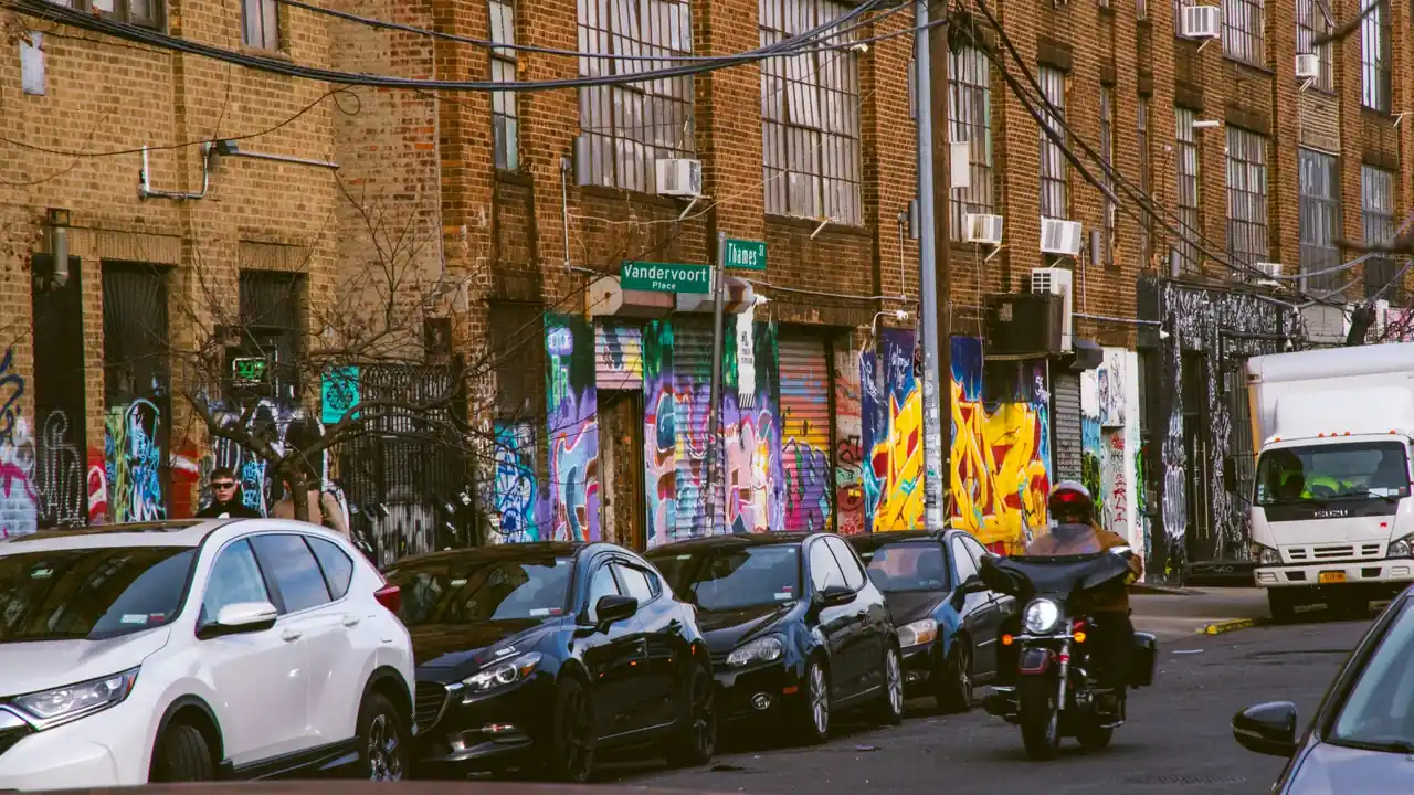 il quartiere Bushwick a Brooklyn
