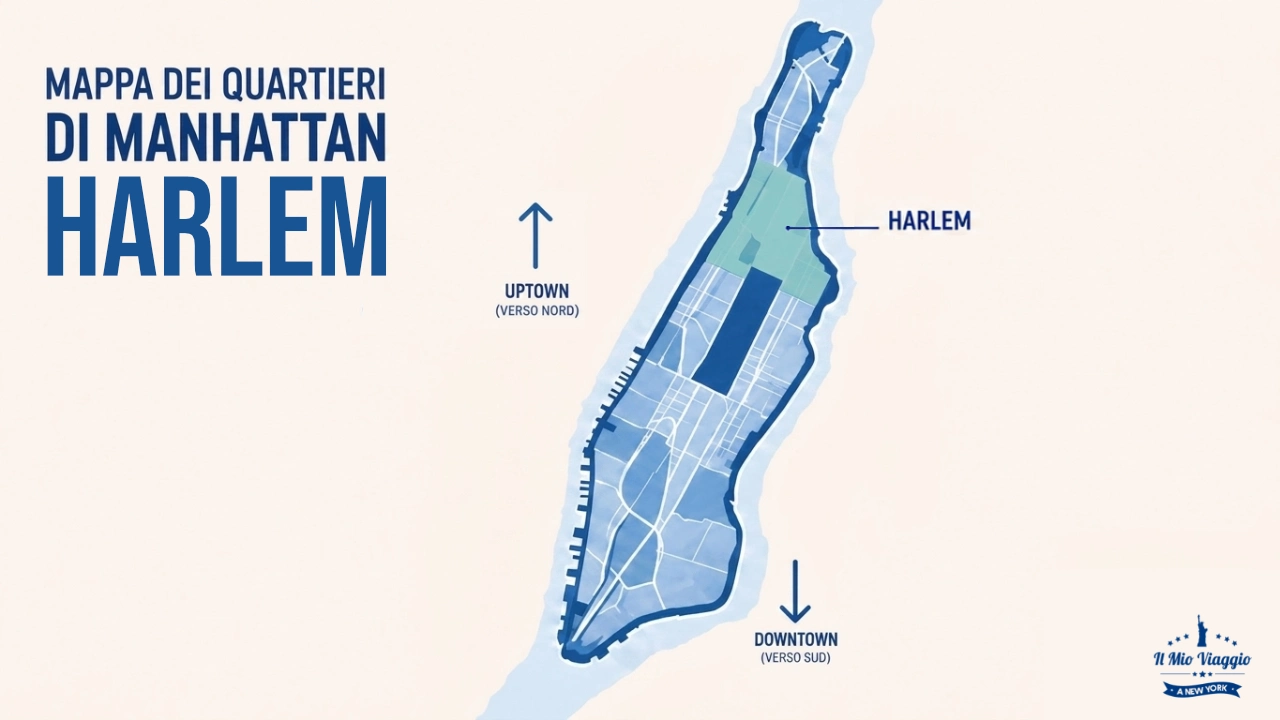 Harlem, Quartiere di New York sulla mappa