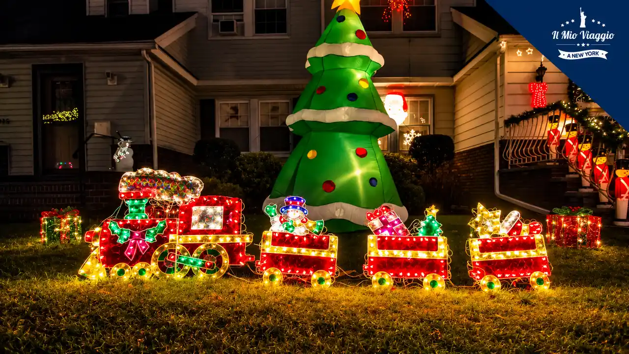 Dyker Heights a Natale: il Quartiere di Brooklyn delle Case Illuminate
