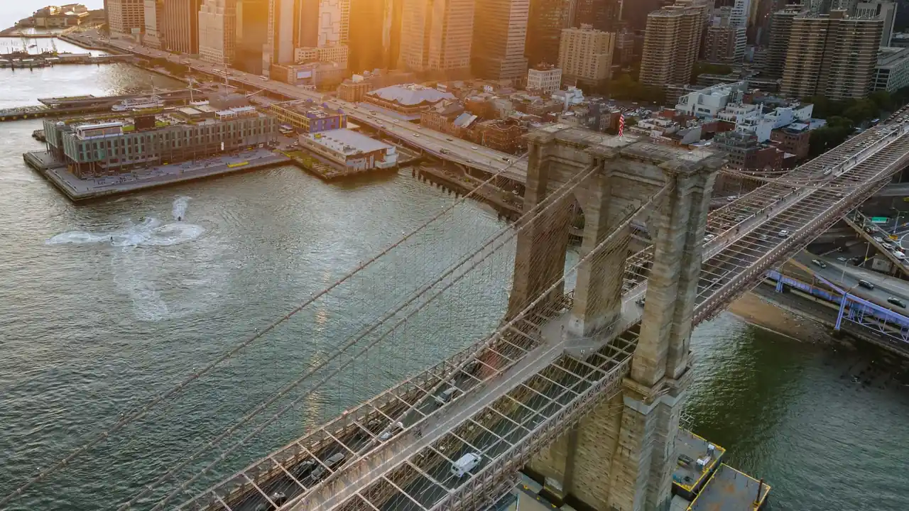 Ponte di Brooklyn a New York
