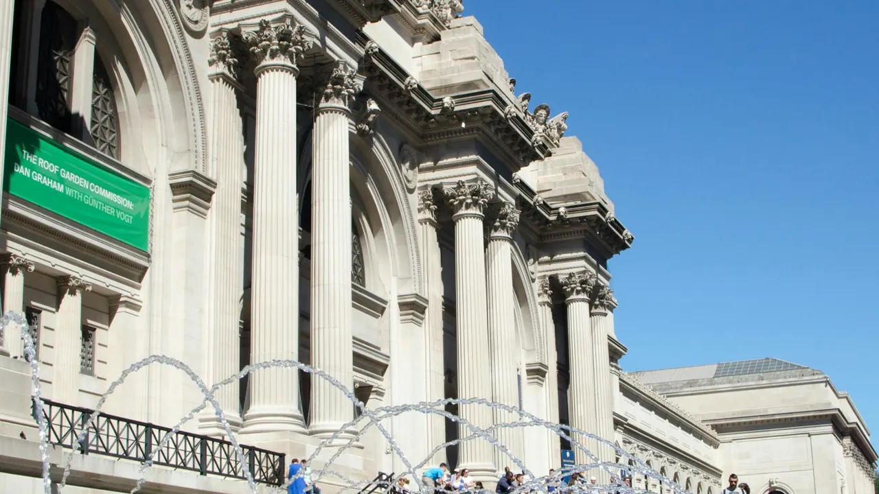 Entrata del Metropolitan Museum of Art a New York
