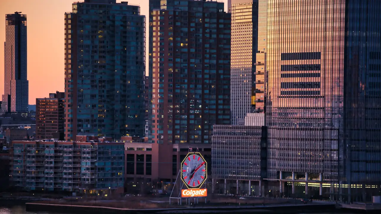 Colgate Clock nel NJ