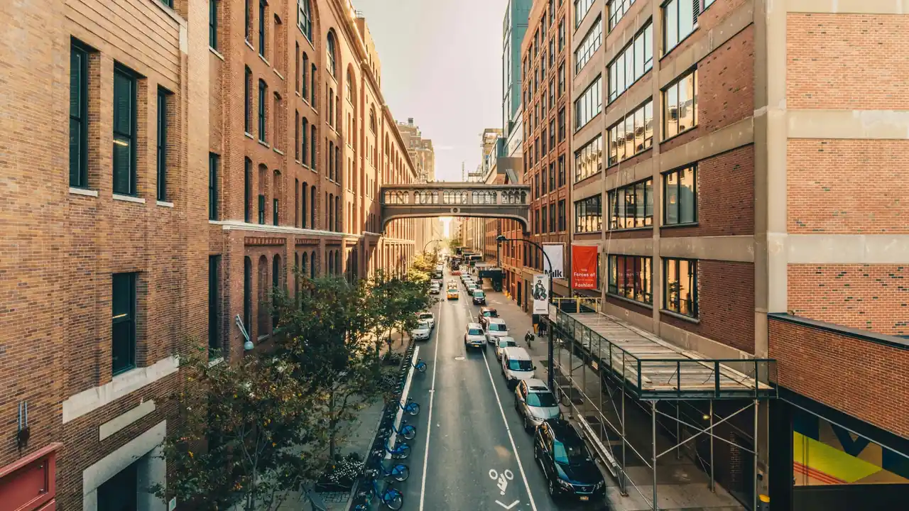 Vista Esterna del Mercato di Chelsea a New York