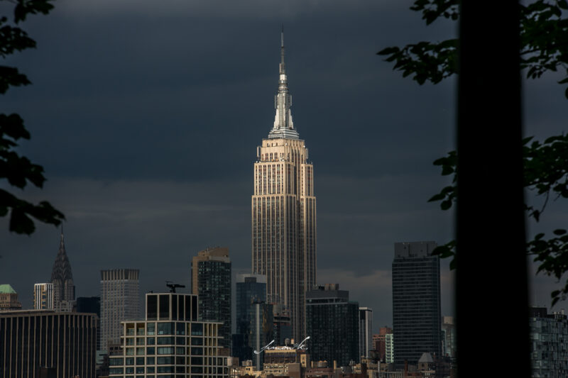 Osservatorio dell'Empire State Building con vista su Manhattan
