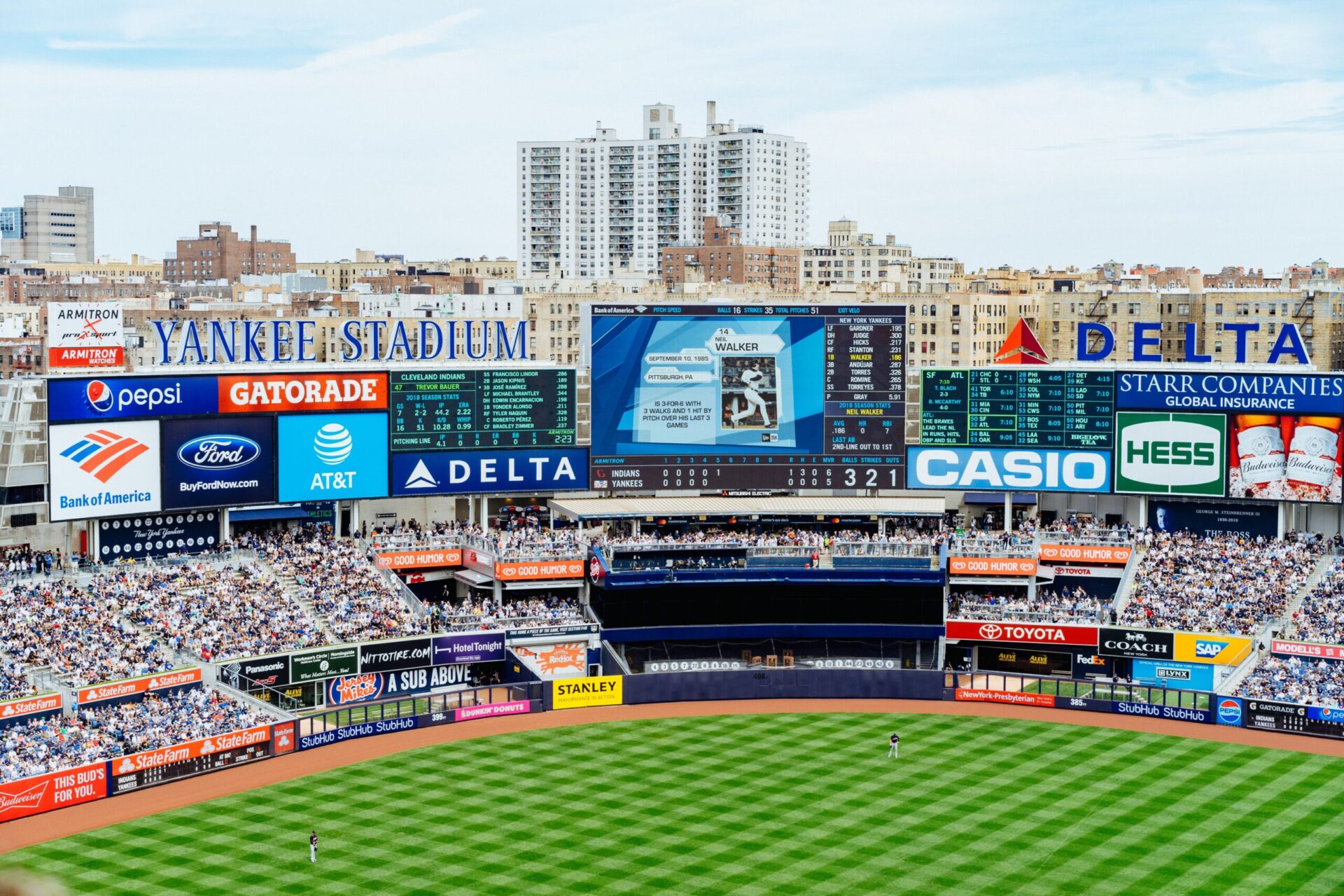 Yankee Stadium vista sul Campo