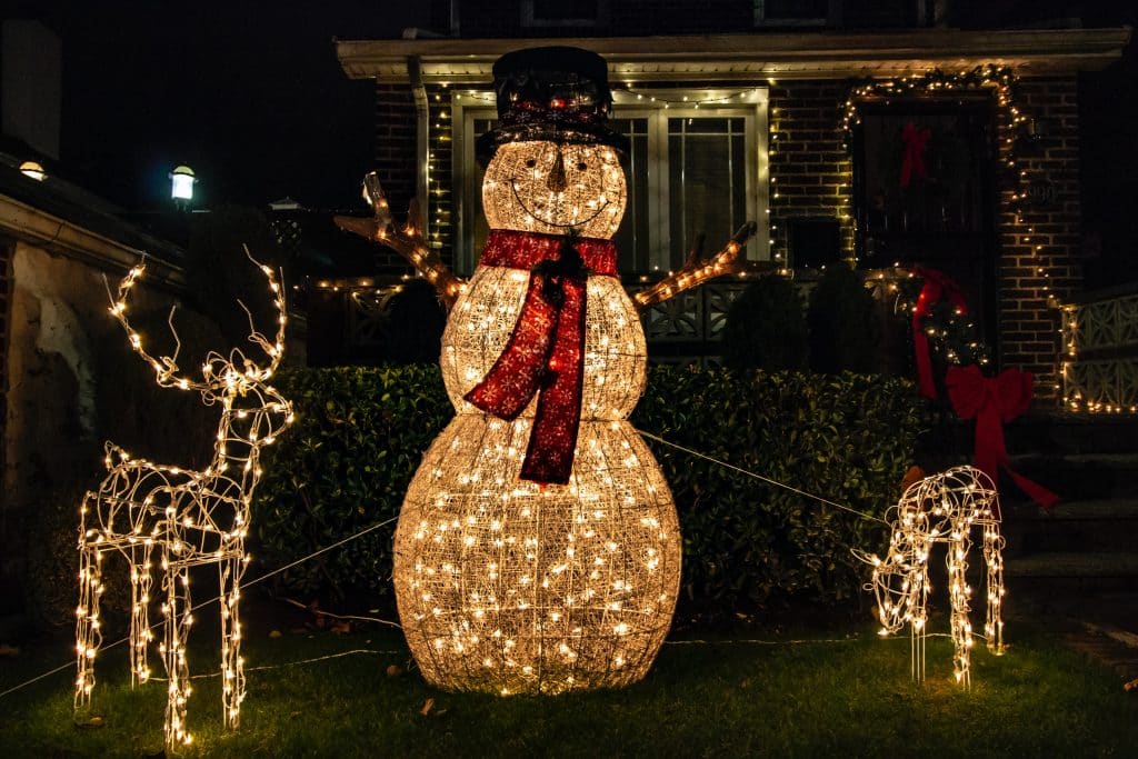 Tour delle Luci di Natale a Dyker Heights in Italiano
