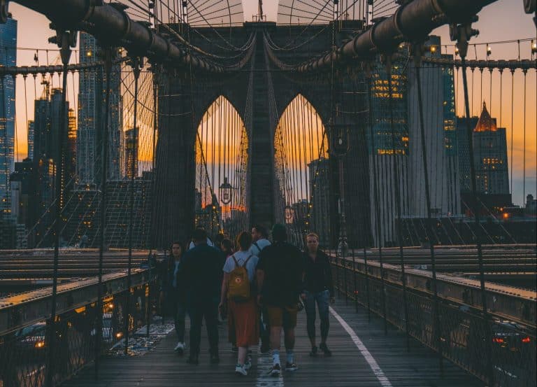 Tour Ponte di Brooklyn al Tramonto in Italiano