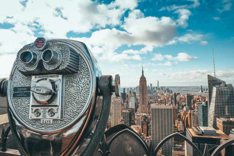Top of The Rock New York Vista panoramica