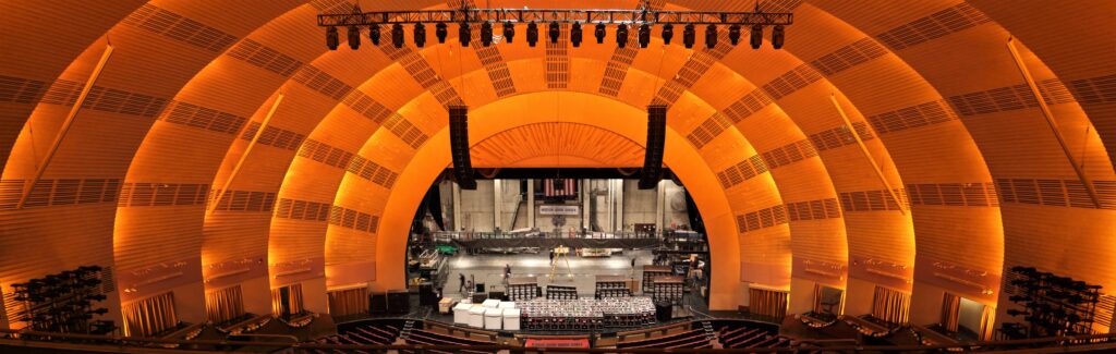 Vista interna del Radio City Music Hall New York