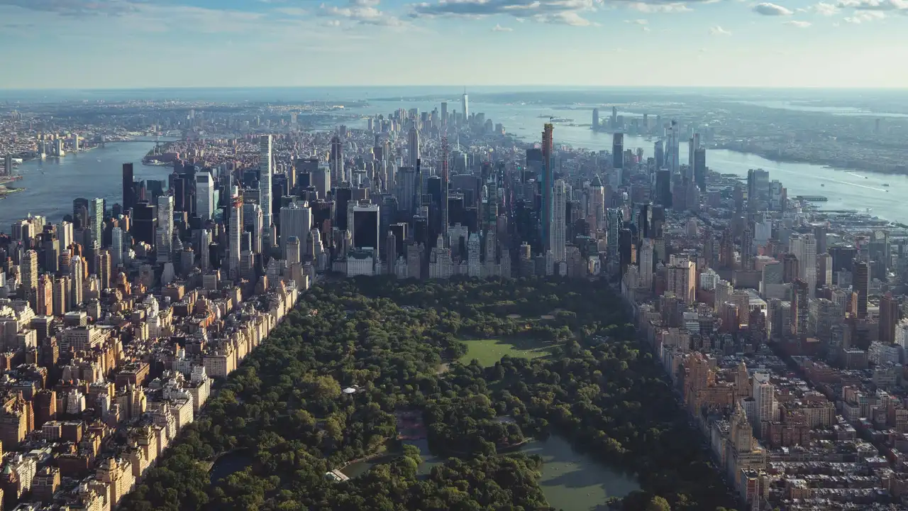 Central Park a Manhattan, New York