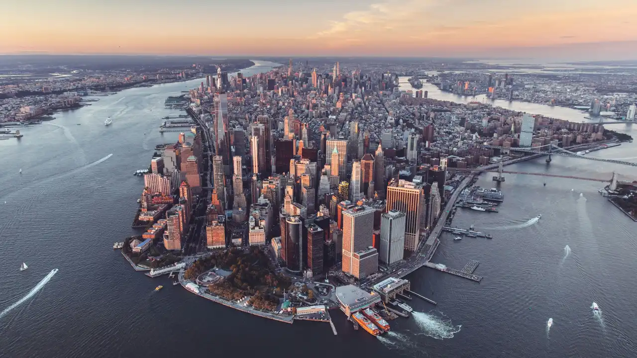 Manhattan vista dall'alto