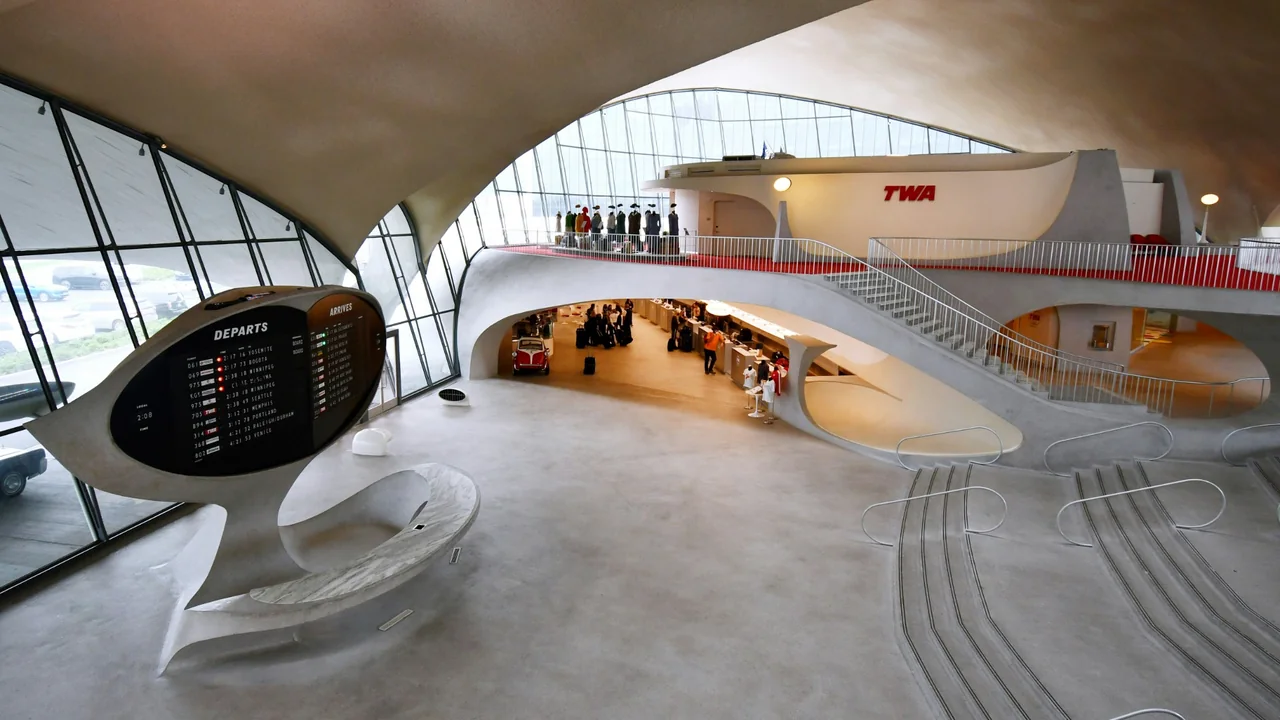 TWA Hotel all'aeroporto internazionale JFK - John Fitzgerald Kennedy