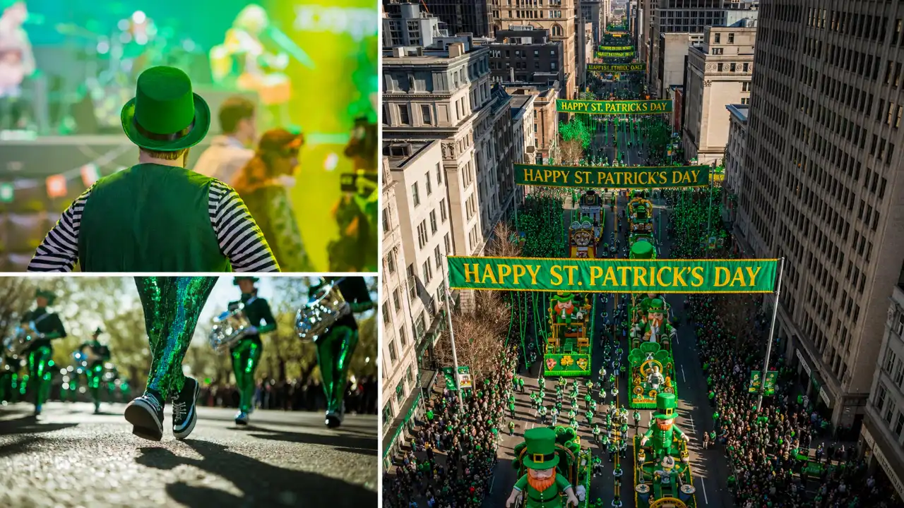 Parata di San Patrizio a New York