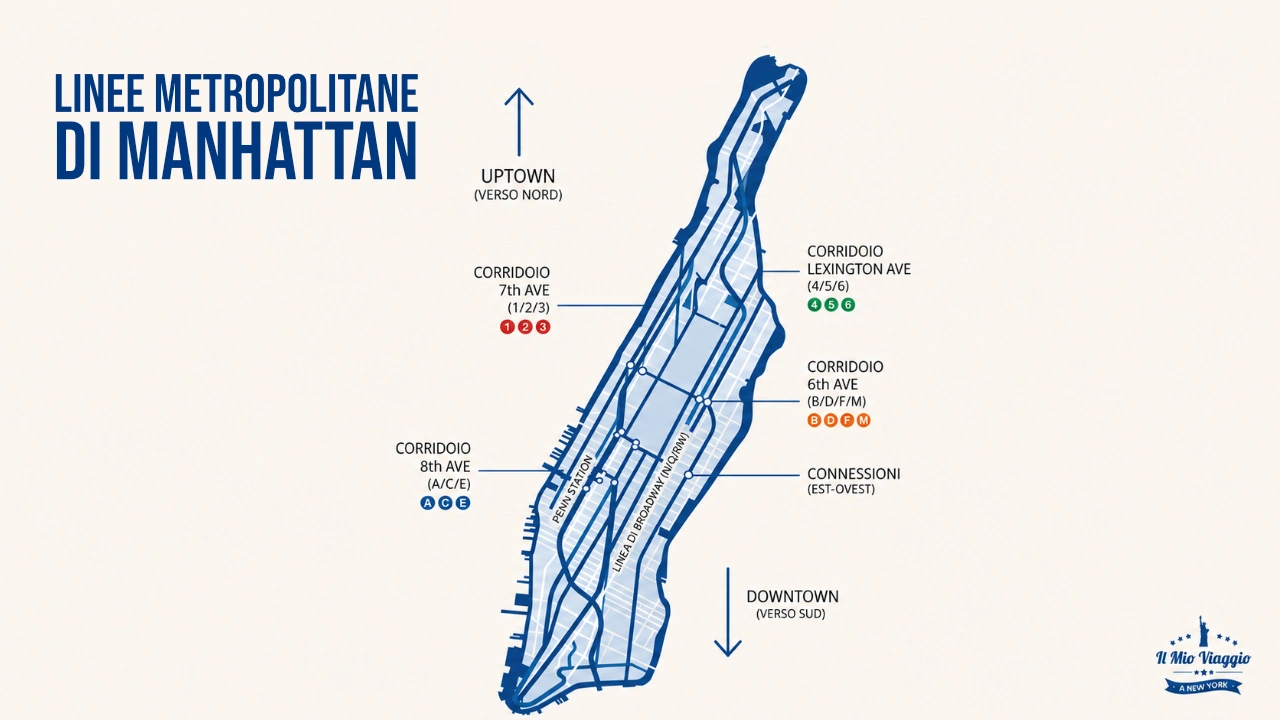 Linee Metropolitane di Manhattan