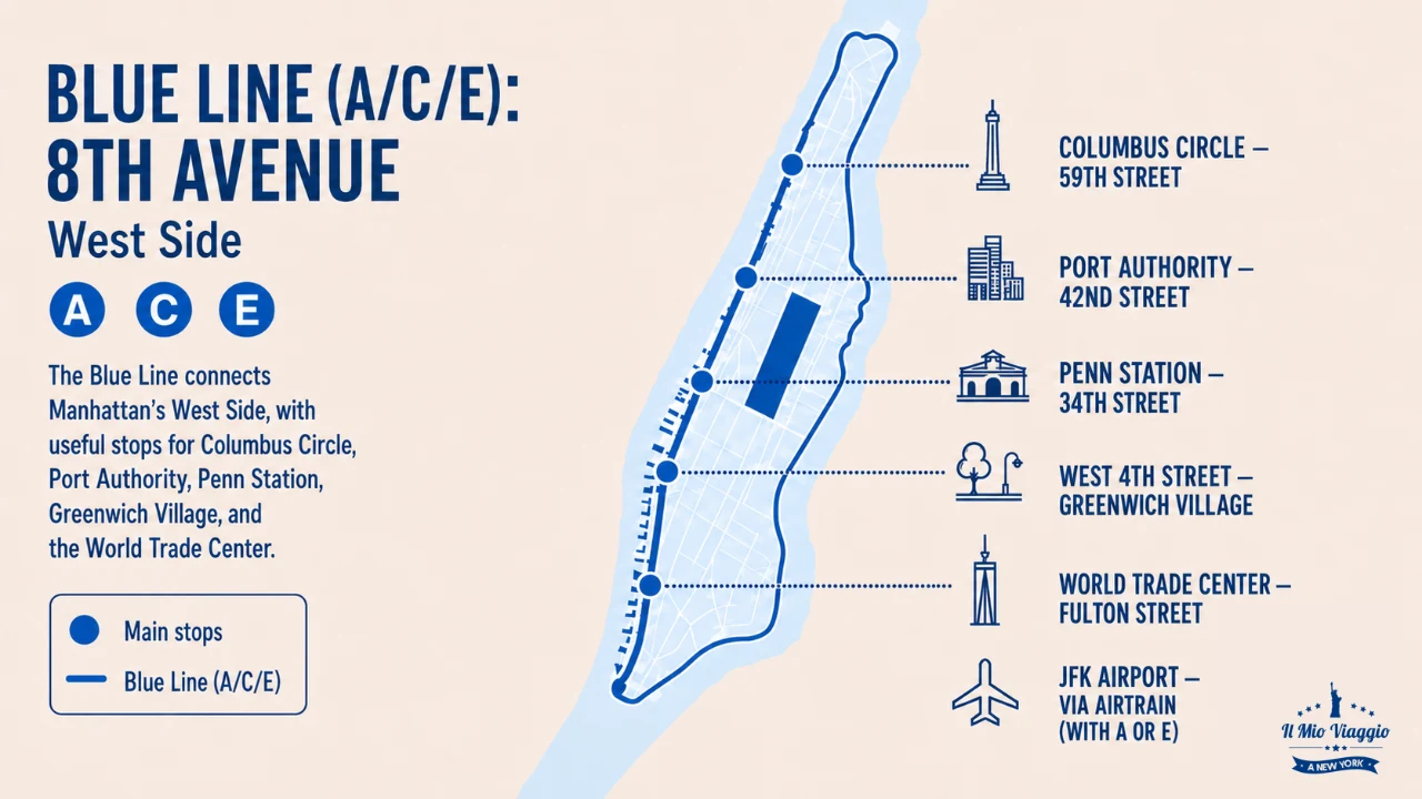 New York Subway Blue Line