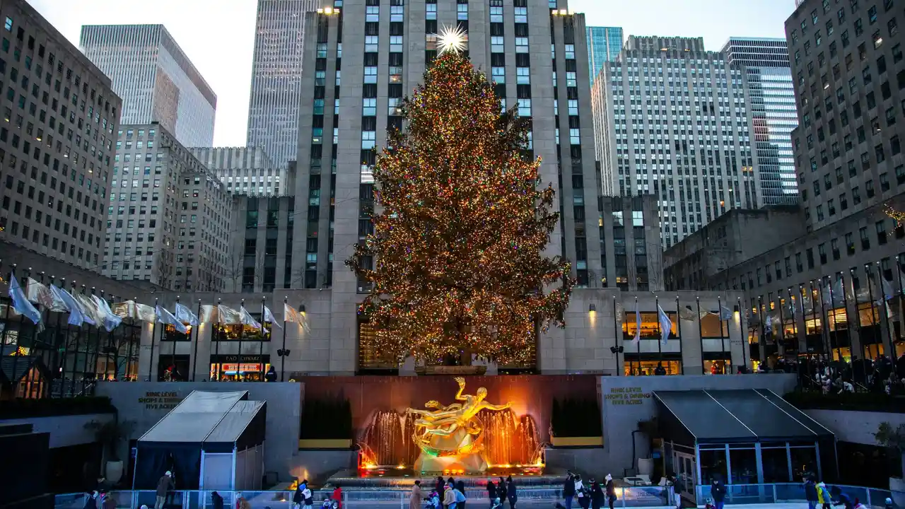 Albero di Natale a New York
