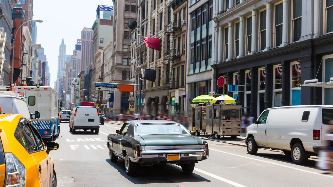 Strade di Soho a New York