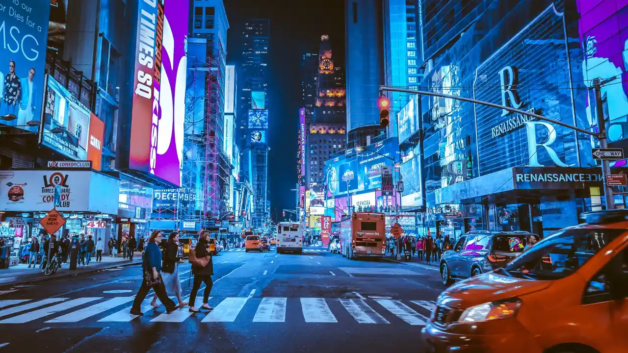 Times Square di notte