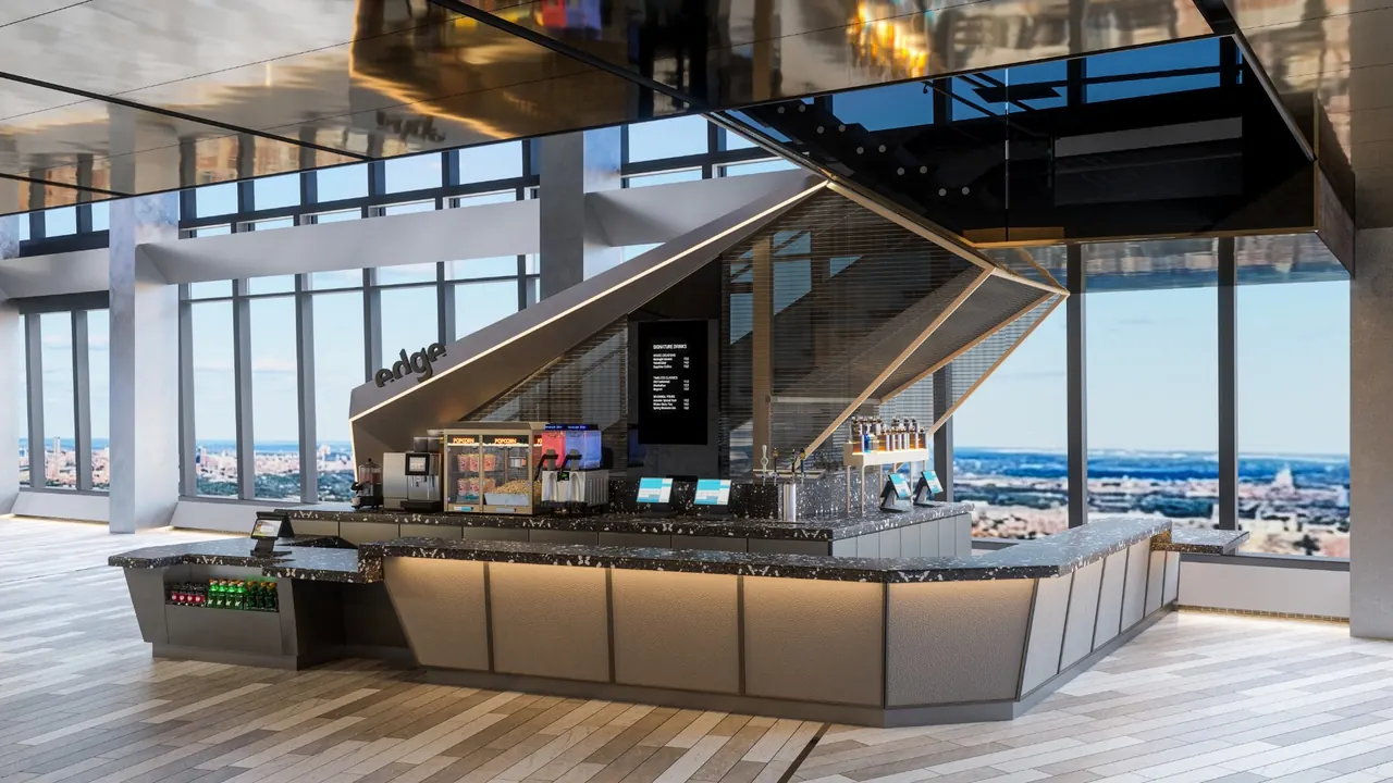 Tao Group Bar nell'osservatorio Edge a New York