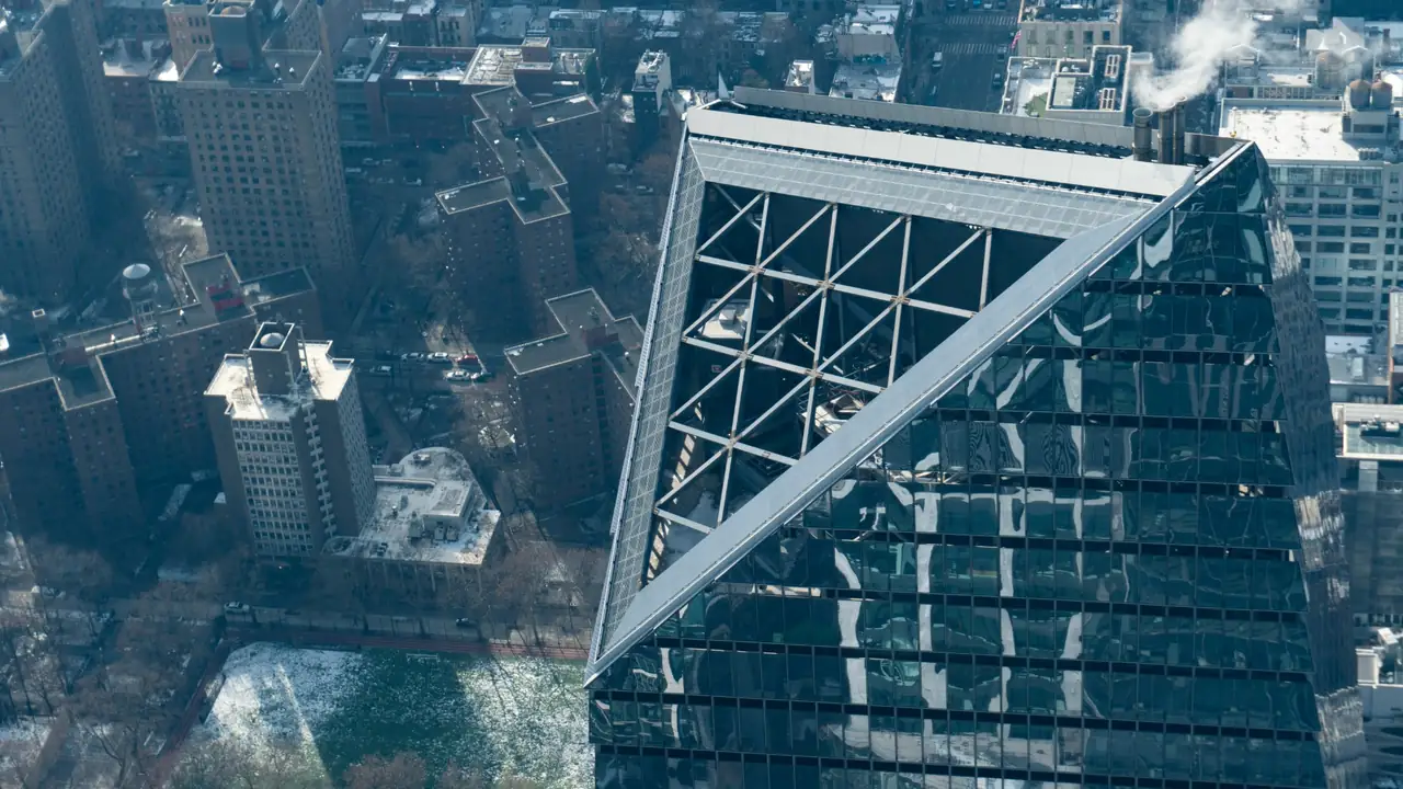 Vista dall'alto del SUMMIT One Vanderbilt a New York