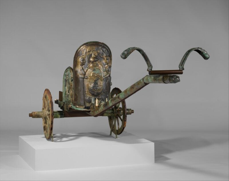 Il carro etrusco di Monteleone in bronzo e avorio, Metropolitan Museum of Art di New York