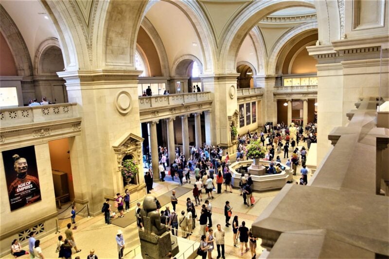 La Great Hall, l'ingresso monumentale del Metropolitan Museum of Art di New York