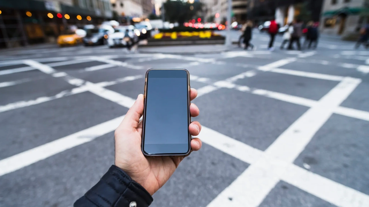 Smartphone con internet a New York